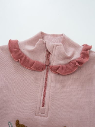 Bilde av WoolLand Høvringen top girl OldPink